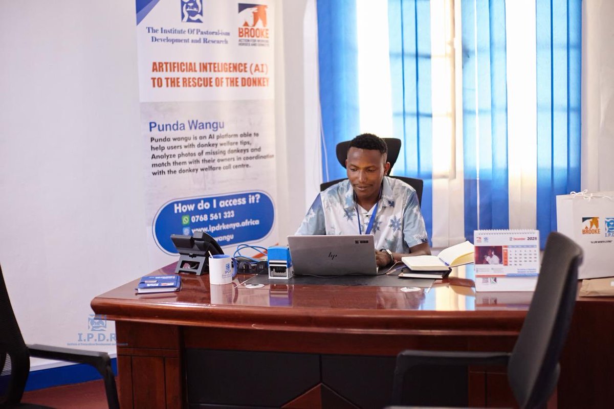 ipdr_kenya's tweet image. Using AI to protect and reunite donkeys 🐾💻
Punda Wangu is driving smarter, compassionate solutions for our communities.
@TheBrookeEA 
@followers
#DonkeyWelfare #AIForGood #IPDR #enforce2020ban #donkeyprotectionnow 
#stopdonkeyslaughter