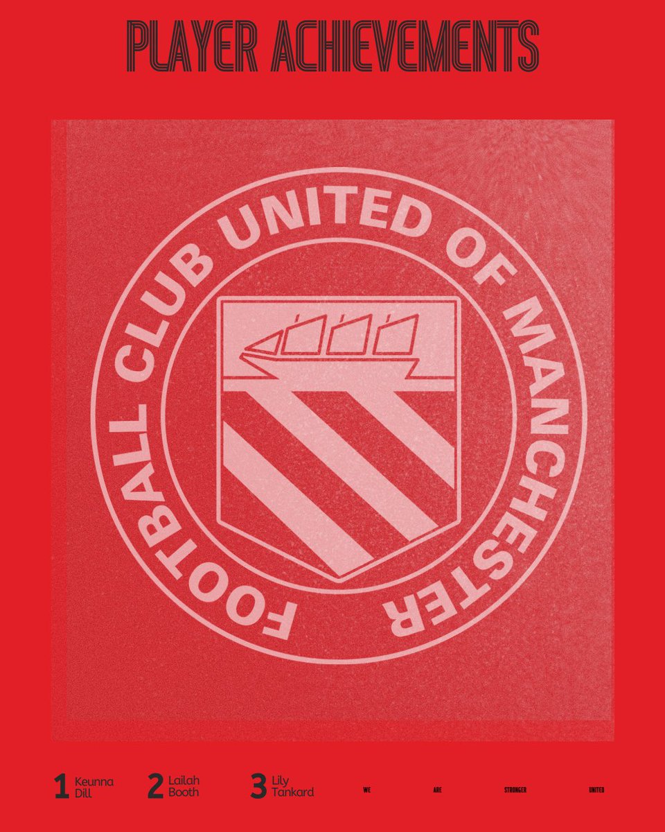 FCUnitedWomen's tweet photo. A week to remember for our players 👏
Outstanding achievements on and off the pitch. 

#fcumw 
🔴⚪️⚫️ https://t.co/jPctiuZ6HI