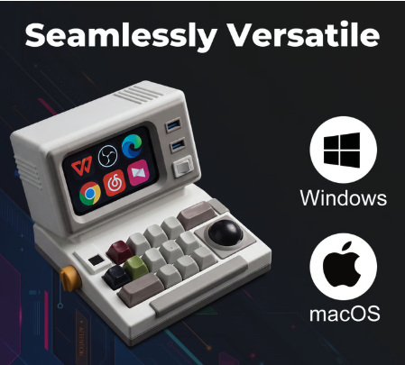 daily_gadget_jp's tweet image. レトロ調マクロデック「TabKao」がkickstarterに登場！14キー＋トラックボール＋指紋認証搭載で約9万1,600円から
daily-gadget.net/crowdfunding/1…
#デイリーガジェット #kickstarter