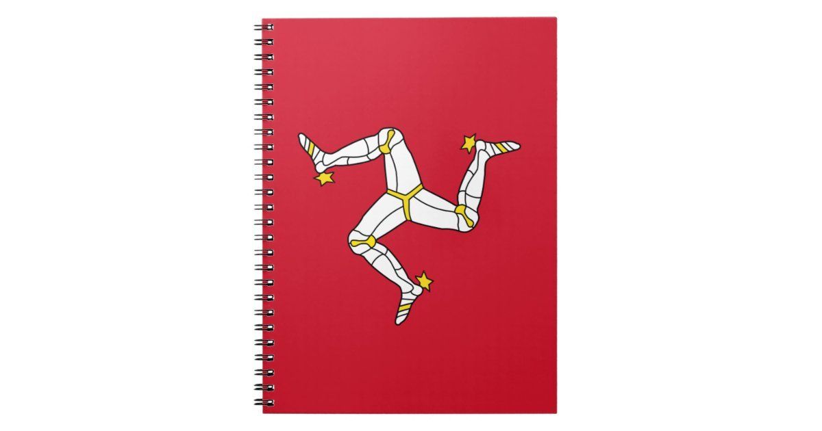 Giftsoninternet's tweet image. Show your Isle of Man pride with this flag notebook — perfect for notes, journaling, or gifts. Shop now: zazzle.com/notebook_with_… #IsleOfMan #Notebook