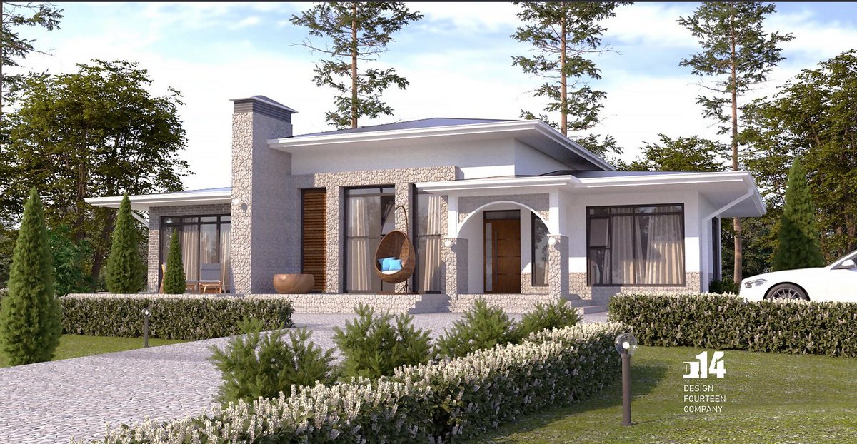 This is a 3 bedroom bungalow house 
140 sqm with a home office and all bedrooms en'suite.