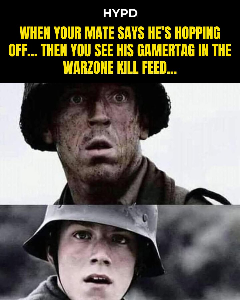 HYPDGaming's tweet image. The betrayal 😅

#CallOfDuty #warzone