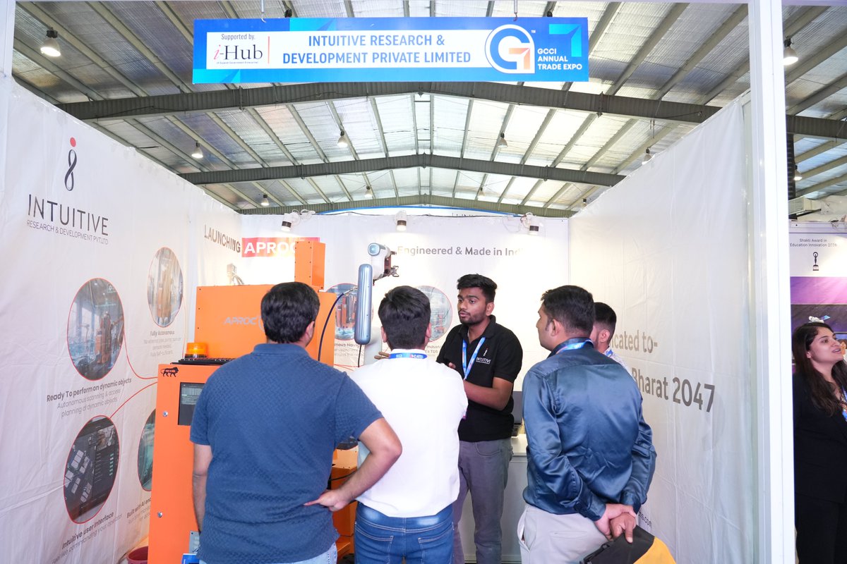 ihubgujarat's tweet photo. i-Hub Gujarat participated as the Ecosystem Partner for the @gccigate held from 16-18 April, 26 at 𝐆𝐚𝐧𝐝𝐡𝐢𝐧𝐚𝐠𝐚𝐫. i-Hub Gujarat provided 𝟏𝟎 𝐬𝐭𝐚𝐫𝐭𝐮𝐩𝐬 with the opportunity to showcase their innovations on a national platform. https://t.co/KKR206Zxc5