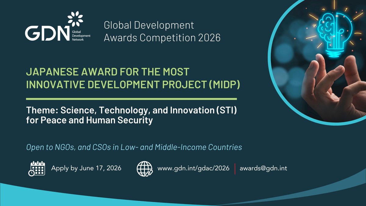 Global Development Network tweet media
