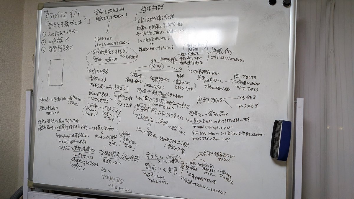 onecafe 学生哲学カフェ tweet media