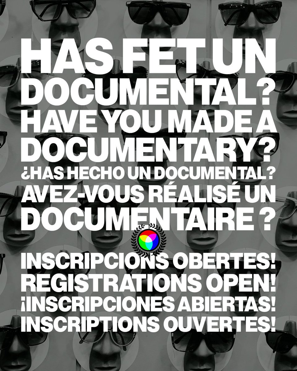 _indocumentari's tweet photo. Us recordem que encara teniu obertes les inscripcions per participar a l' @_indocumentari d'enguany! 👉 https://t.co/iCDB8lTQUL https://t.co/Iatk36Qp4R