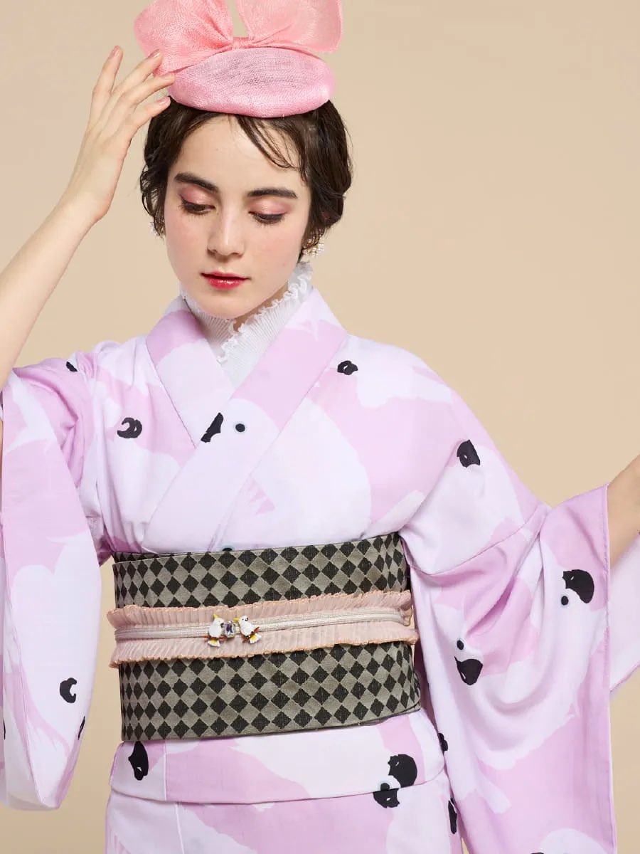 FURIFU NEW】 新作浴衣セット👘 「虹鳥マリン🕊」 注目ポイントは