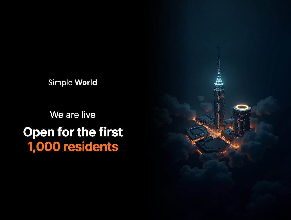 smpl_app's tweet image. 🌍Welcome to Simple World! 

Entry is open for the first 1000 residents!

A world built by its people. Everyone has their own path here - from your first quest to earning real income. A guide will meet you and show you what to do. New quests every day. Real #USDC - withdraw when