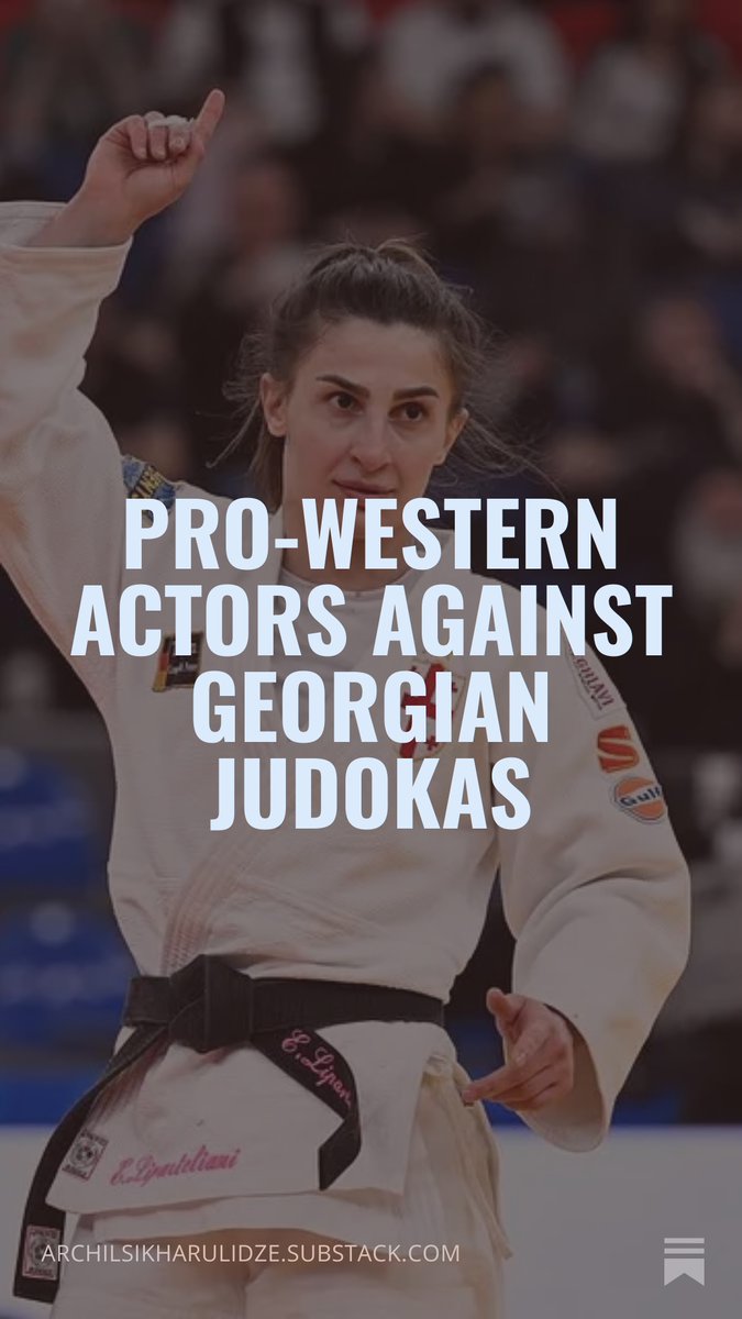 achosikha's tweet image. ❓🤷‍♂️ “Thus, to all contemporary Georgian athletes without exception, I want to say: you are not exemplary citizens, but trash and assholes...” - David Nebieridze, opposition representative.

🔗 READ: archilsikharulidze.substack.com/p/pro-western-…

#Georgia #Judo #Athletes #Protest #Gvaramia #Opposition