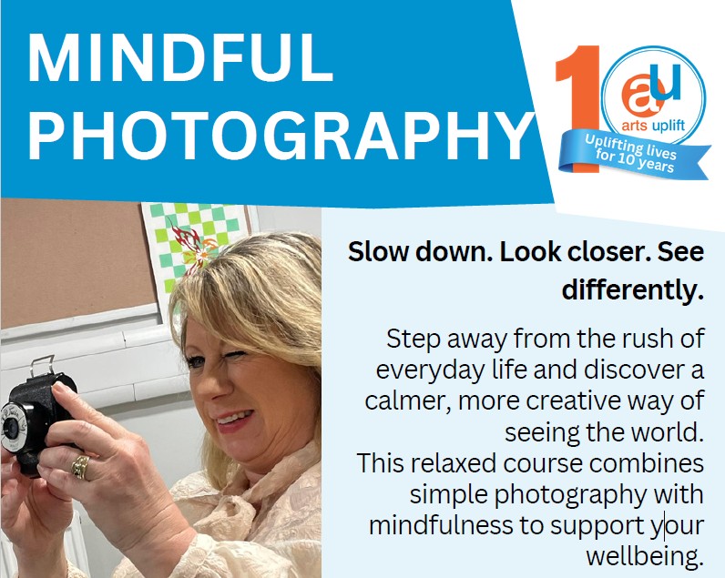 BennPartnership's tweet photo. Mindful Photography Course, Starts 11th May.

Click here to read the leafet:

https://t.co/ELE2FlwkAK https://t.co/HzzNJc7CBf