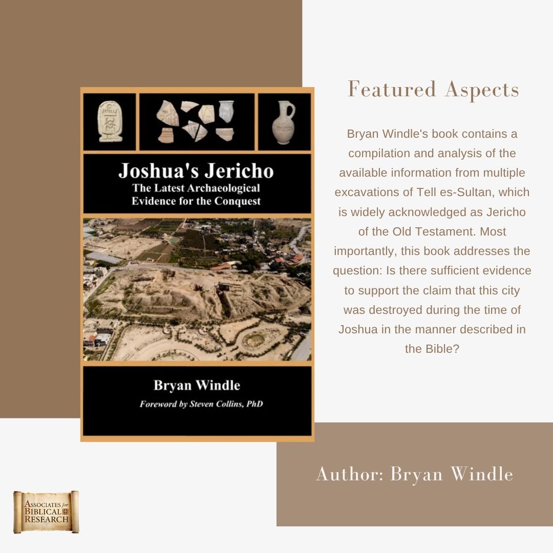 DigTheBible's tweet photo. Don't miss out on this featured title by one of our, Bryan Windle. This is a must read if you're looking to learn more about Jericho &amp; the excavations of Tell es-Sultan.

Check it out in our bookstore! https://t.co/vwox8ubcie