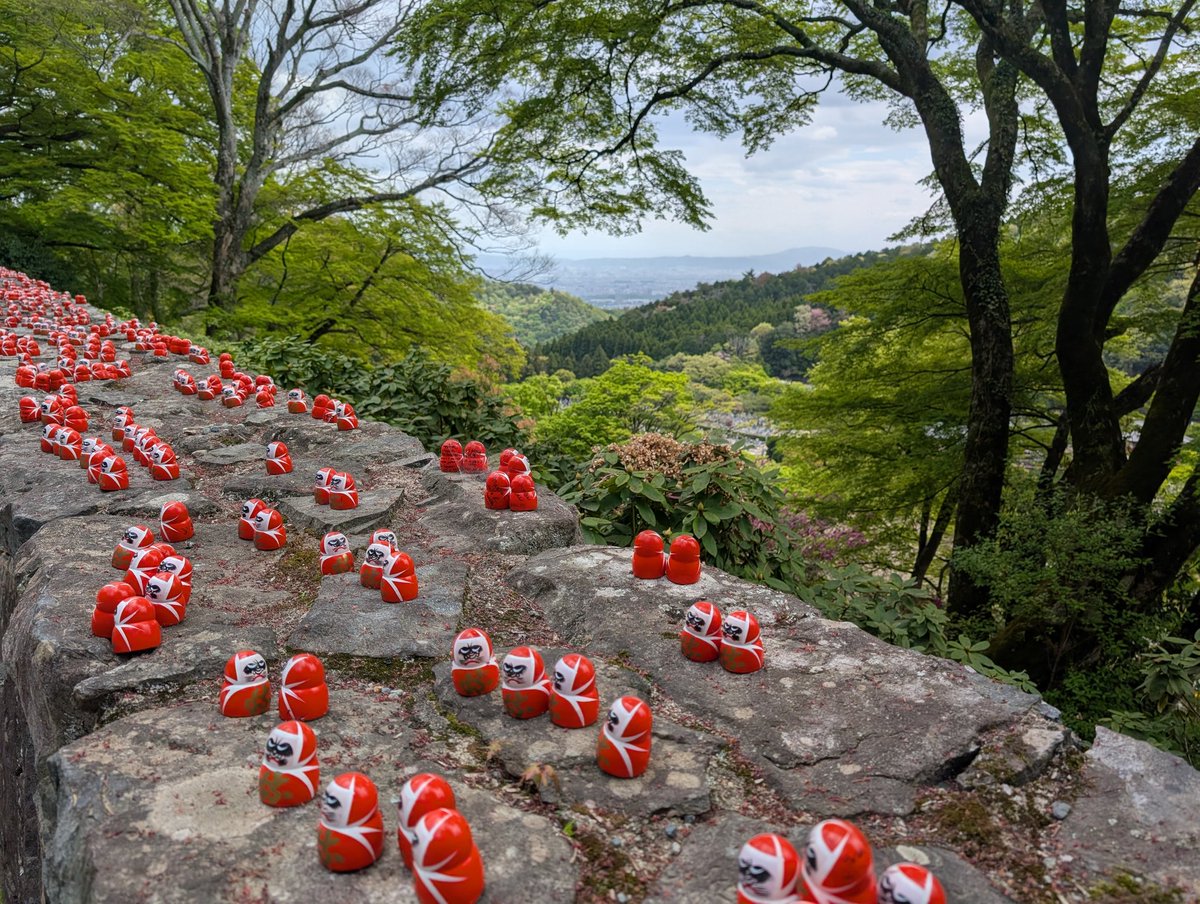 Visited Katsuoji today. Of course I bought my Daruma, prayed for
