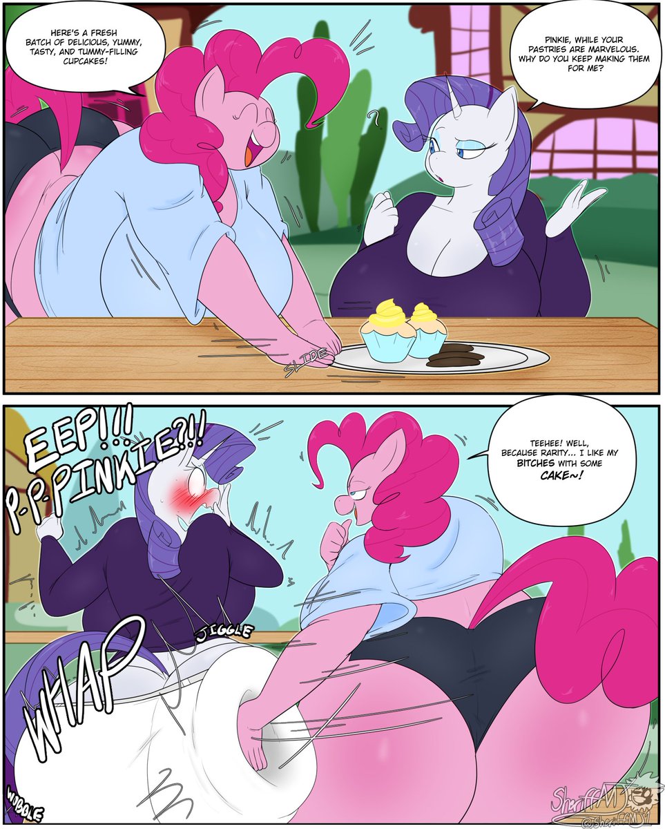 She has her type. Likes 'em big, plump, and T H I C C C (3 Cs)

And as Celestia is her witness. She wants that ass PHAT!