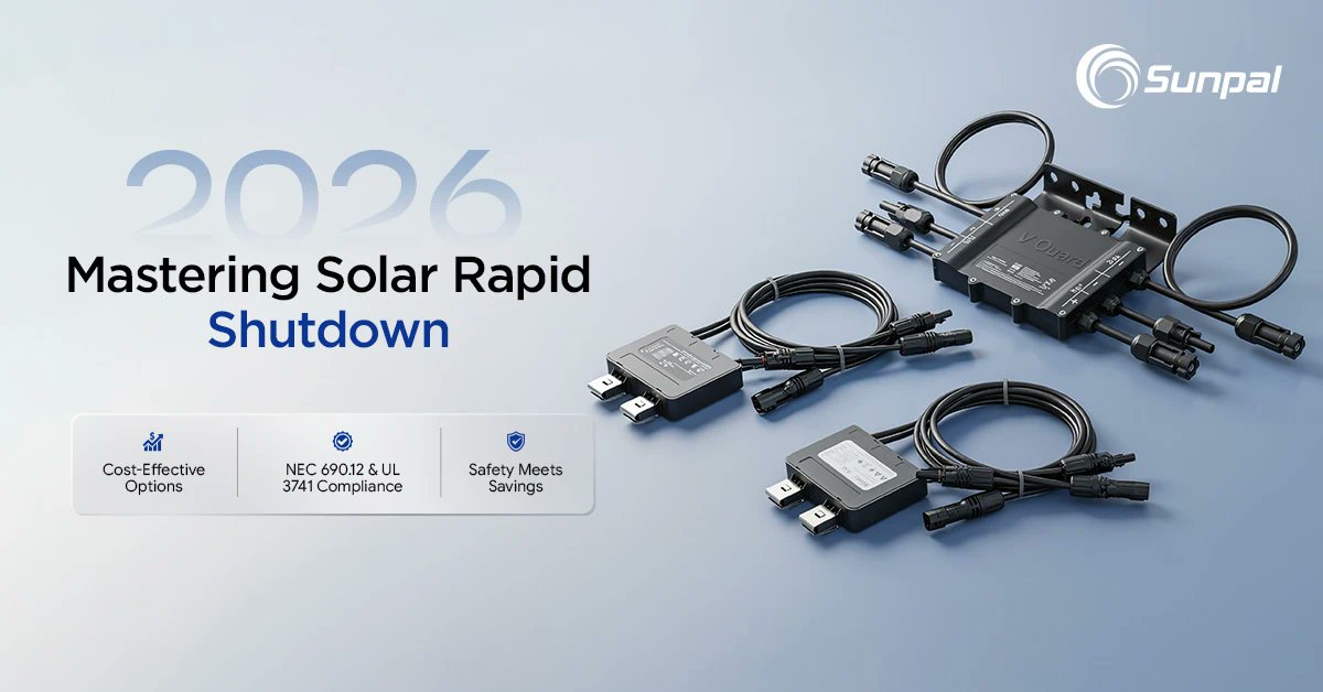 SunpalSolar's tweet photo. ⚡️Rapid Shutdown 2026: Slash costs AND boost safety in your solar PV systems!🔋
🖱️: https://t.co/GSyVxajlnf

#SolarSafety #PVCompliance #SunpalSolar #energyundercontrol #Energía https://t.co/6hxakfulA4
