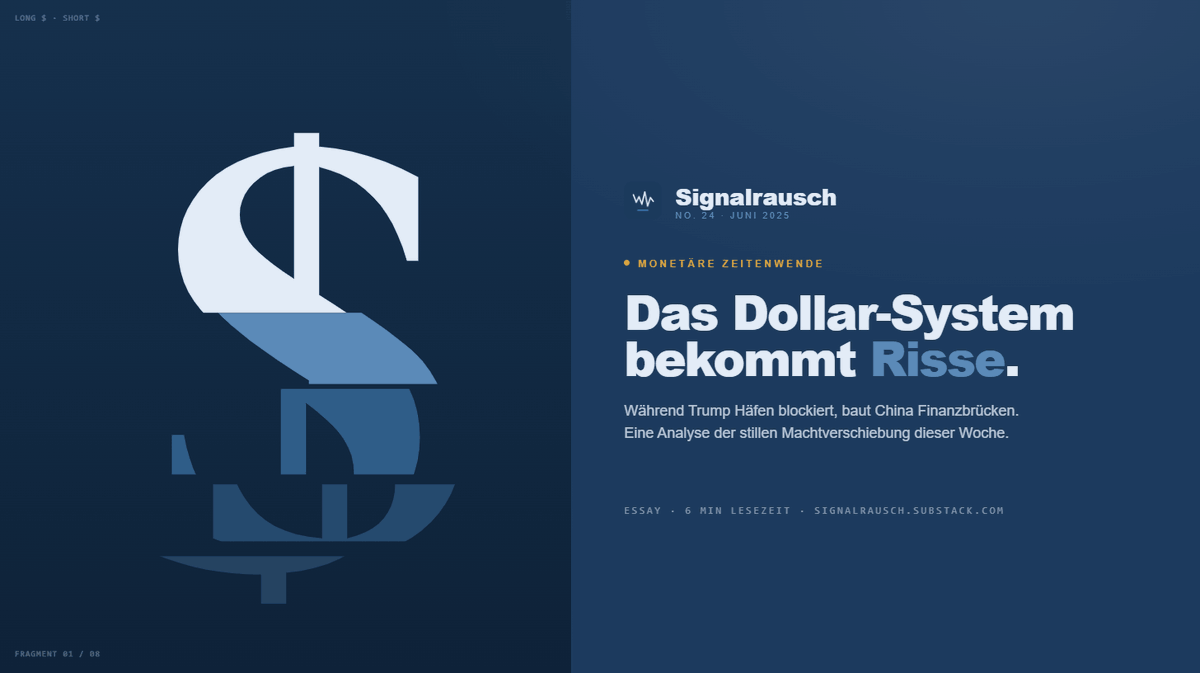 Linus_rlr's tweet photo. Das Ende der Dollar-Dominanz beginnt jetzt https://t.co/rjKJMH5XL1 https://t.co/R7jPQqzrhk