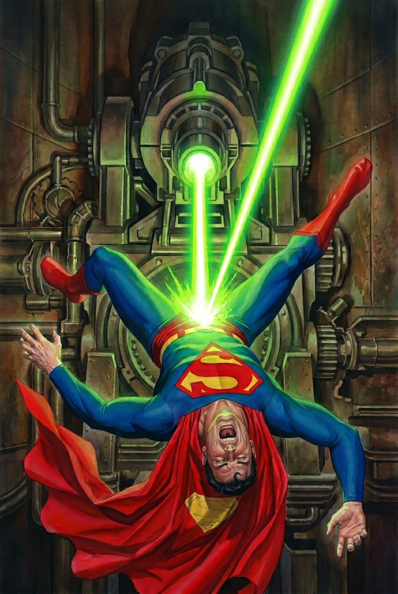 "Time to say farewell to that invulnerable erection, Boy Scout. The entire bloodline of Kryptonians gets destroyed today!!!"