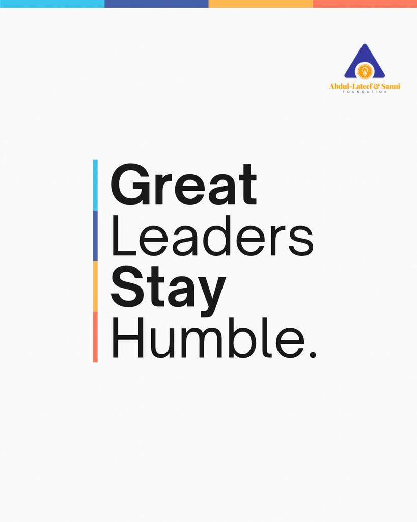 asfafrica1's tweet image. Humility is the true mark of powerful leadership.
#asf
#hope
#education
#opportunity