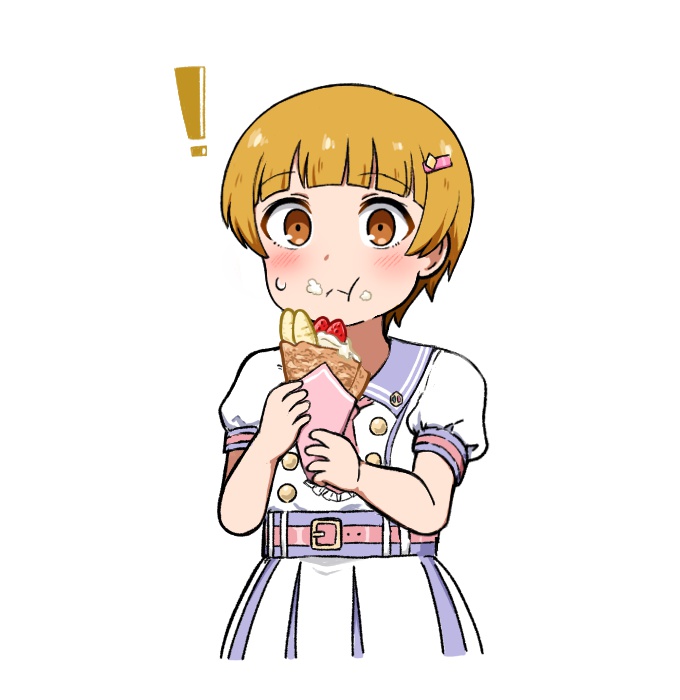 放課後のご褒美スイーツタイムを目撃された生徒会長
