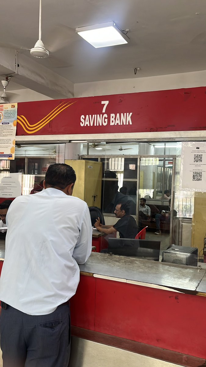 raj_prantik's tweet image. Waiting at Cantt Post Office, Meerut(Counter No.7)for over 1 hr and no कर्मचारी is available at the counter. This is unacceptable and a waste of public time. Kindly take action and ensure staff availability during working hours.@IndiaPostOffice #IndiaPost #Meerut #PublicService