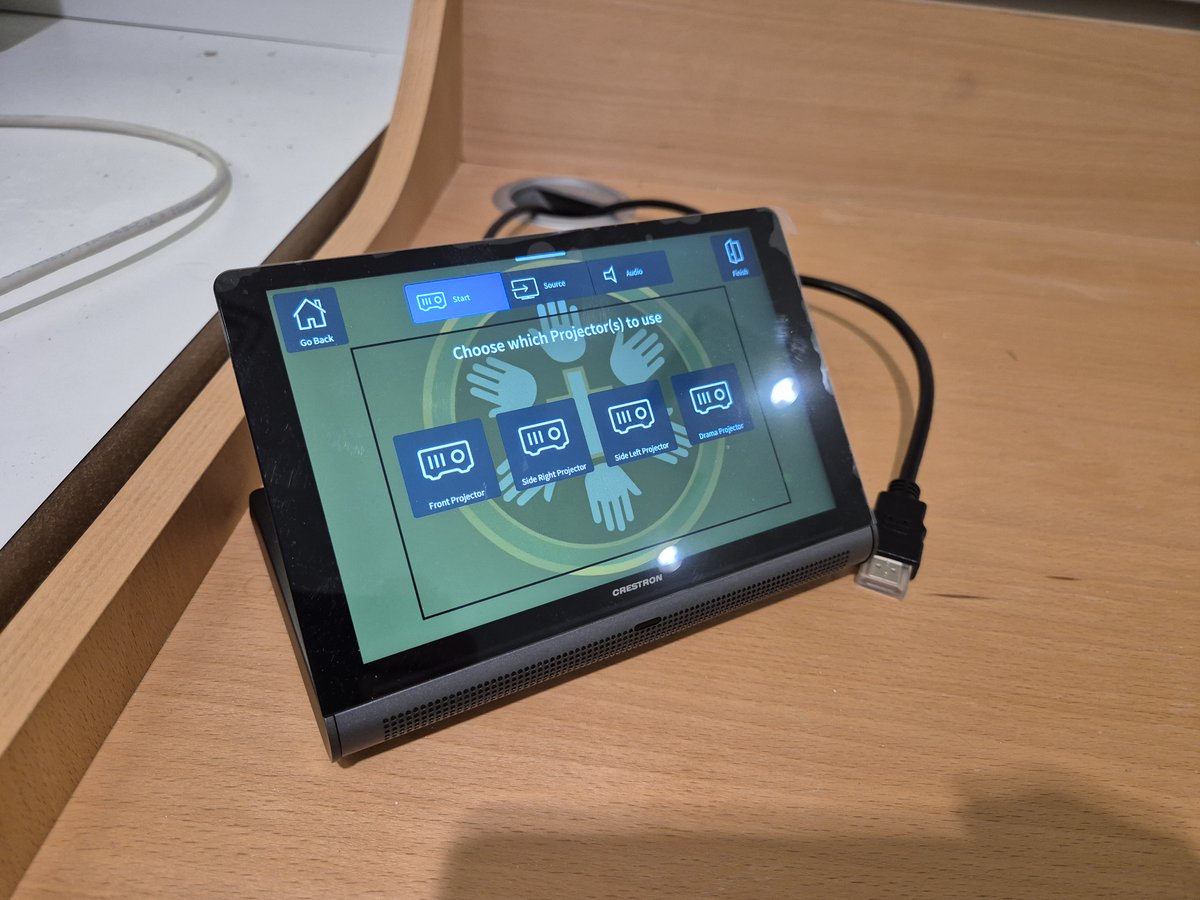 Practical_AV's tweet photo. As part of a control system overhaul an existing multi-room school hall install in London, Crestron Control System paired with an Allen and Heath SQ6. Multiple control panels were installed around the hall all working alongside a CP4 processor.
https://t.co/TDOmYkZ5rS https://t.co/qmly5awTbK