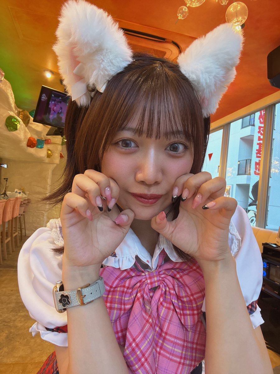 ネイルがぴんちゃんヘアカラーになりました🤲🩷🖤
今日もご帰宅お待ちしております🙇