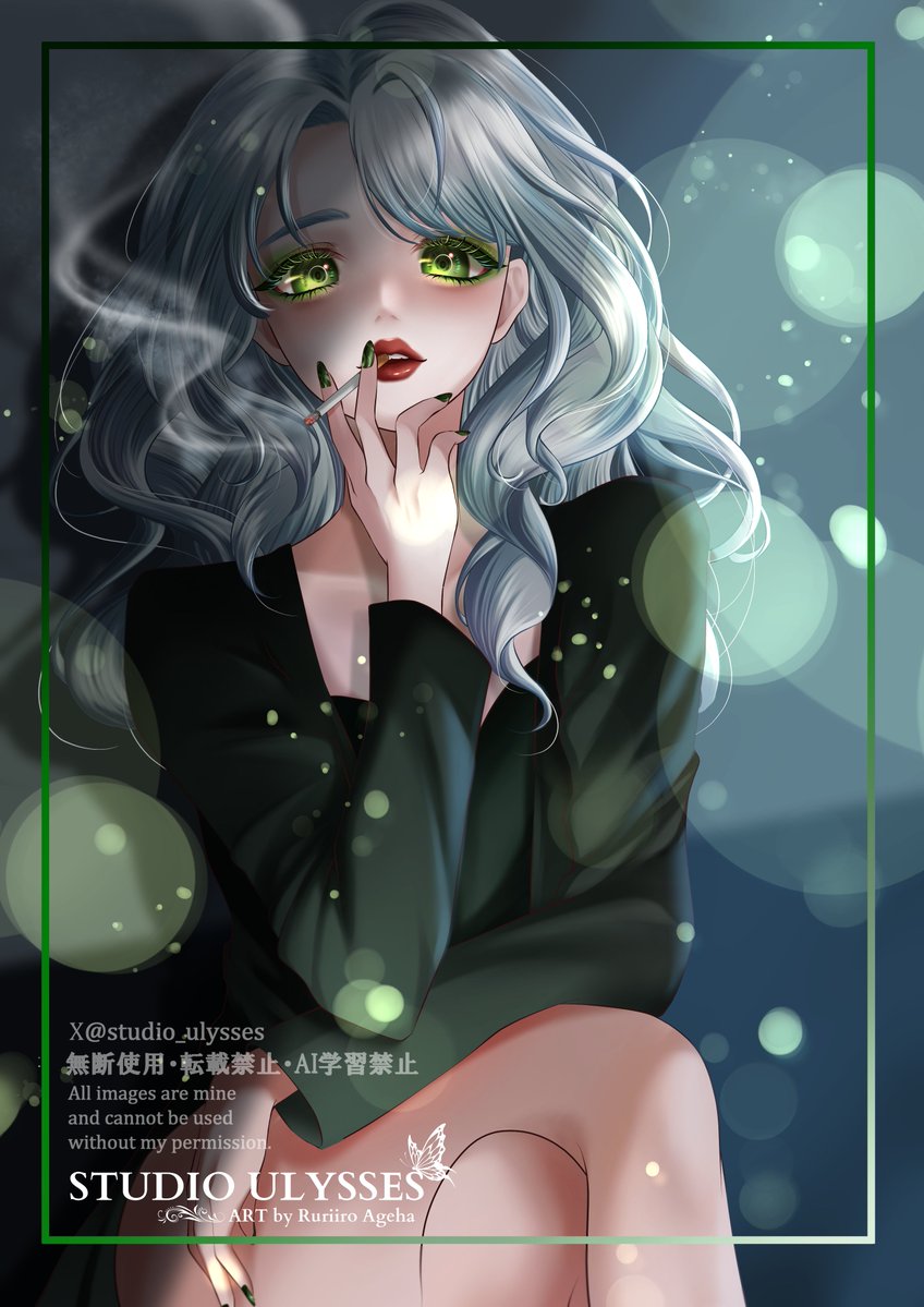 studio_ulysses's tweet image. Day 43 
〜Midnight Muse〜 
ジンライム  
▼カクテル言葉 【色褪せぬ恋】 
#100日チャレンジ 
#イラスト #illustrations 
#イラスト好きな人と繋がりたい