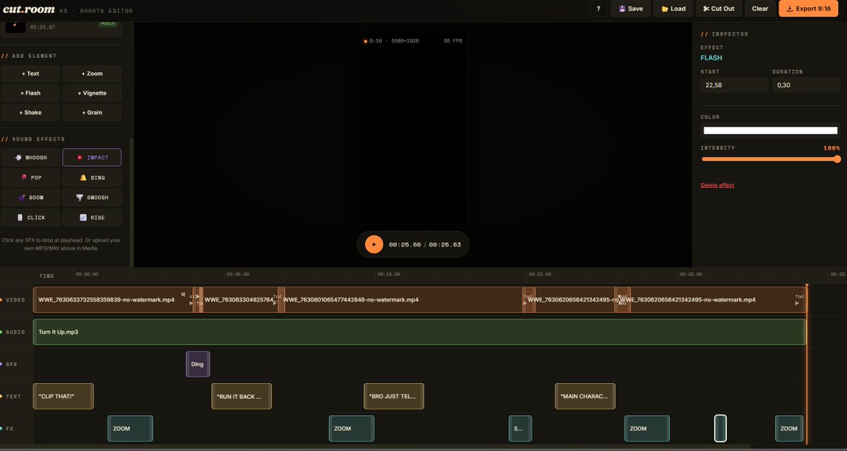 Basman_Studios's tweet image. When there’s no good free video software… or everything is locked behind limits 👀

There’s only one option:

Build your own ⚡

Exactly how you want it.
Simple. Clear. No nonsense.
YouTube Shorts just got EASY 🎬🔥

#YouTubeShorts #ContentCreation #BuildInPublic  #StartupLife