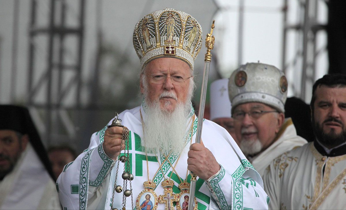 fabioviola9's tweet photo. Patriarch Bartholomew I: Il supremo leader spirituale di 300 milioni di cristiani orientali in tutto il mondo. Israele è come un cancro, che si diffonde e distrugge, e l'America porterà la responsabilità per la distruzione della pace mondiale. https://t.co/OAz0Ay51mw