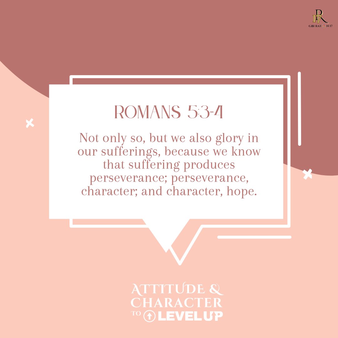 budichayadi's tweet image. Process produces character.
✝️ #Character #Process #LevelUp