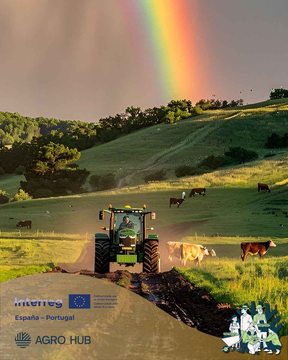 Agrohub_'s tweet photo. 🇪🇸 a agricultura es clave en Castilla y León y el norte de Portugal
6–7% de la población activa (CyL)
Fija población rural
Sostiene economía y territorio
Sin campo, no hay futuro.
@interreg_eu
@aimrd
@poctep
@patrimoniojcyl
@UVa_es
@camaradezamora
@PolitecnicoVis
@cim_douro https://t.co/crmlMHqbiL