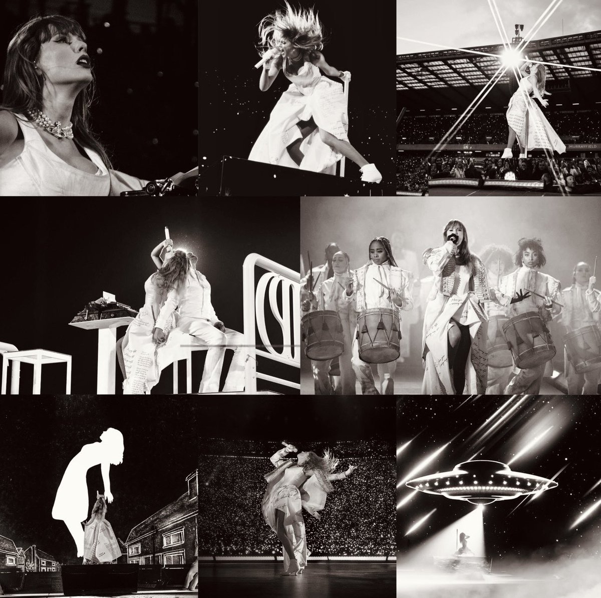 the ttpd set on the eras tour was pure perfection