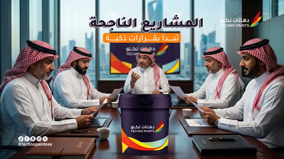 Techno Paints | دهانات تكنو tweet media