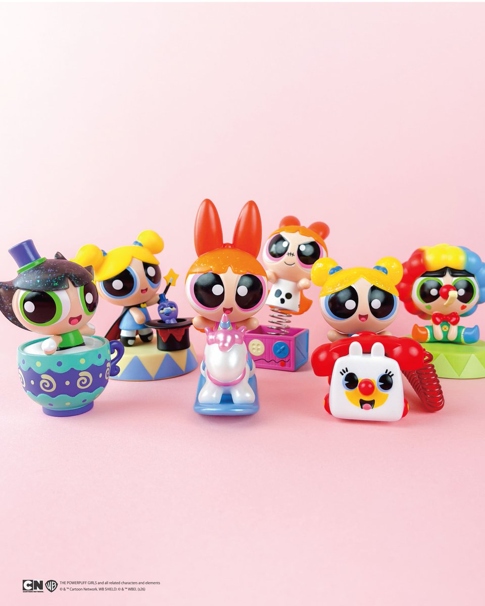 【パワーパフガールズ】コレクションエッグ＋コレクションエッグ２セット ゴールデンウィークも #パワパフ と一緒🩷🩵💚 #パワーパフガールズ