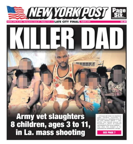 2DayNewsOpinion's tweet image. KILLER DAD: Where is! #BLM? nowhere to be found and we all know why!