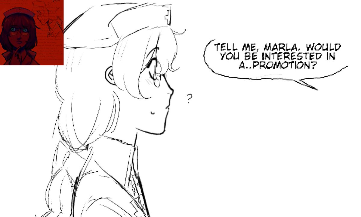 Iamnotverywei's tweet photo. More Marla/Renier stuff #projectlibitina #ddlc https://t.co/CayrfzEofV