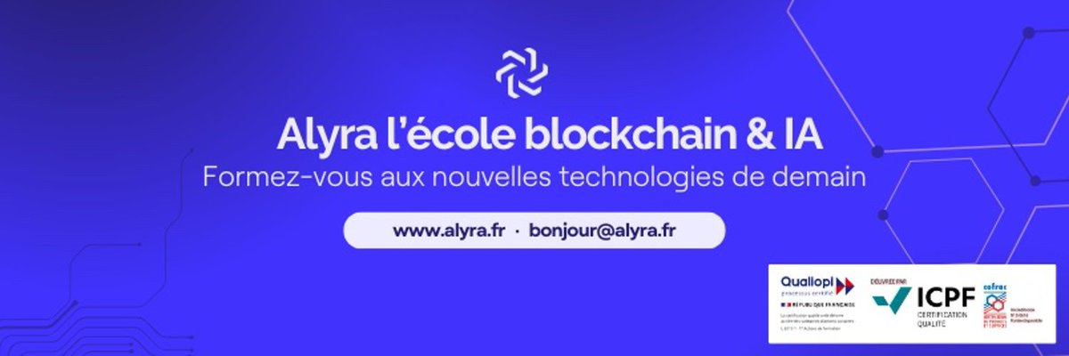 CryptoastMedia's tweet photo. BNP Paribas, Ledger, Meria, IBM, KPMG, Ubisoft, Consensys, Thales, Société Générale…

Quel est le point commun entre toutes ces entreprises ?

🧵 Elles recrutent des talents formés chez @alyraBlockchain, l'école de la blockchain et de l'IA 👇 https://t.co/Di4h2cEFMQ