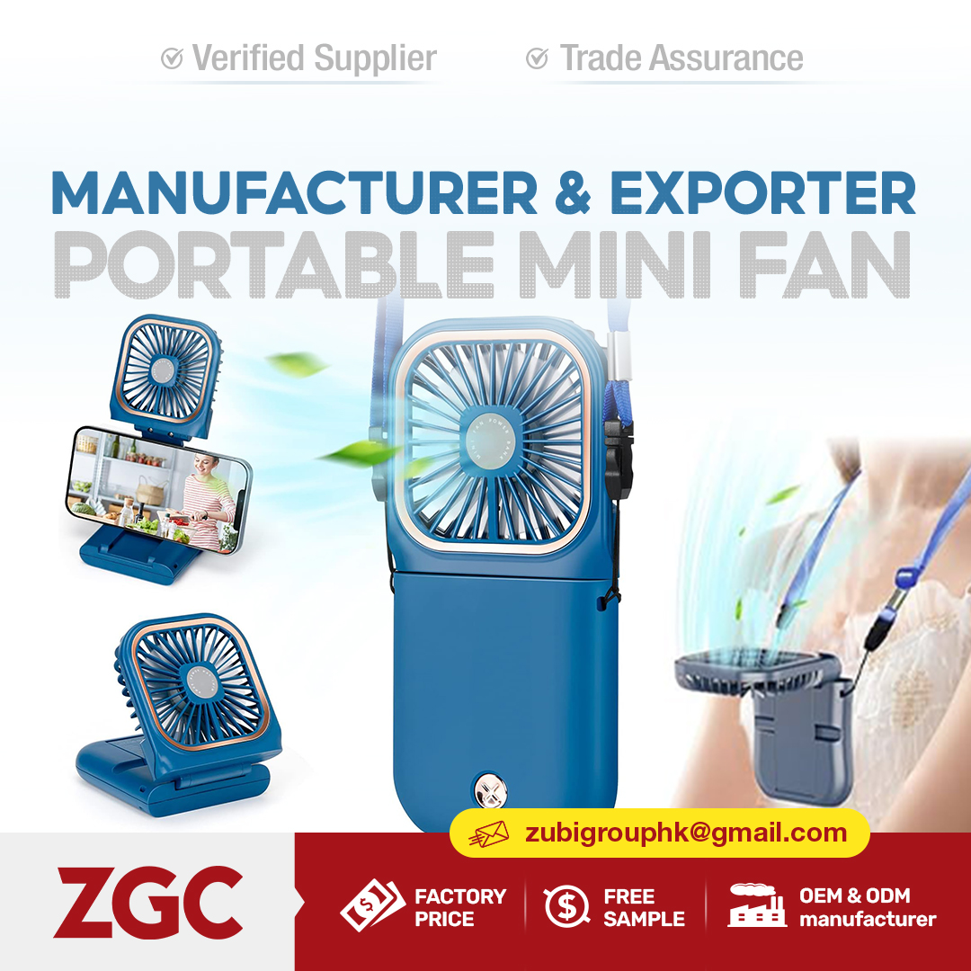 ZGCGroup's tweet image. As a professional #manufacturer and #exporter, we bring our Portable Mini Handheld Fan perfect for summer promos, retail stores, and giveaways.

✅ Multiple colors
✅ OEM/ODM supported
📩 Contact us today!
.
.
#MiniFan #Electronics #OEMServices #B2BSupplier #ChinaSourcing #Promo