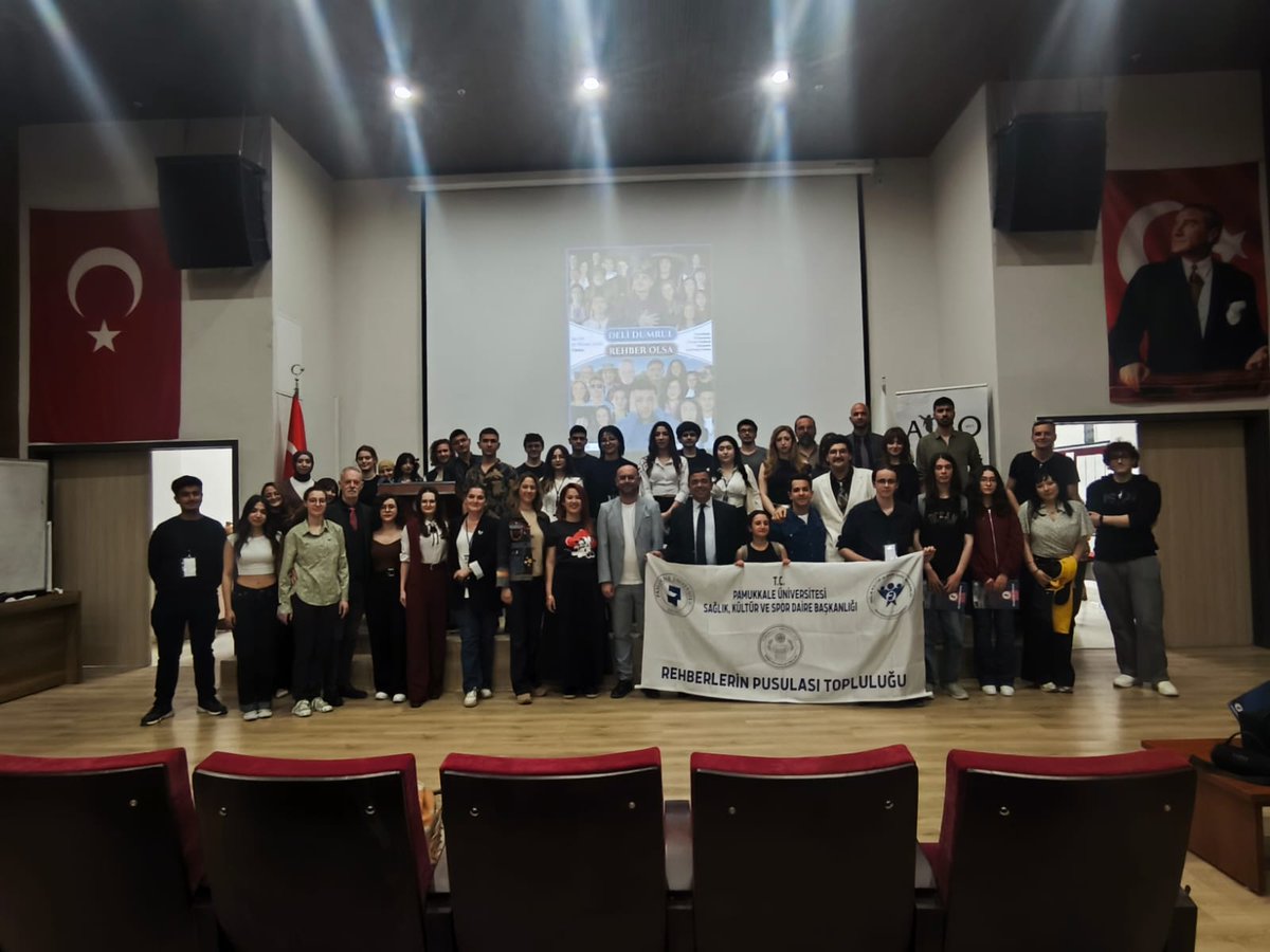 ADUTourism's tweet photo. 17 Nisan 2026 tarihinde, Aydın Turist Rehberleri Odası (ATRO) çatısı altında Fakültemiz Turizm Rehberliği Bölümü, Pamukkale Üniversitesi (PAÜ) Turizm Fakültesi’ne teknik ve kültürel bir ziyaret gerçekleştirmiştir. https://t.co/b64CHwkibR