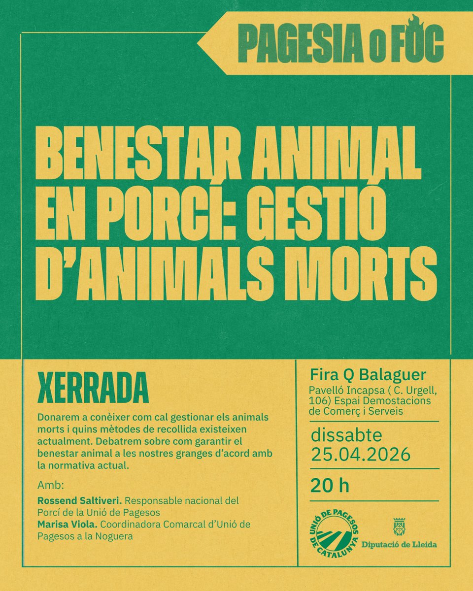 Unió de Pagesos tweet media