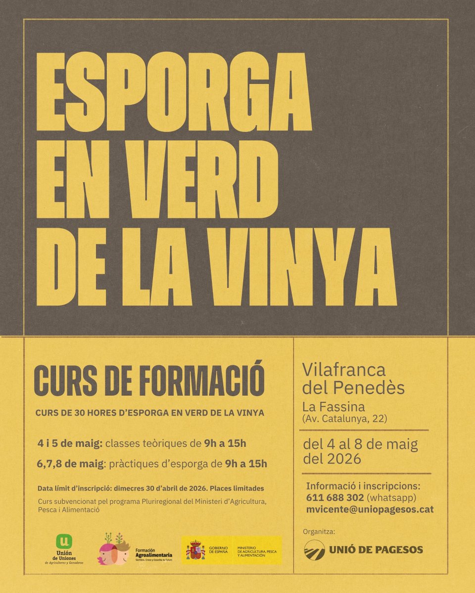 Unió de Pagesos tweet media