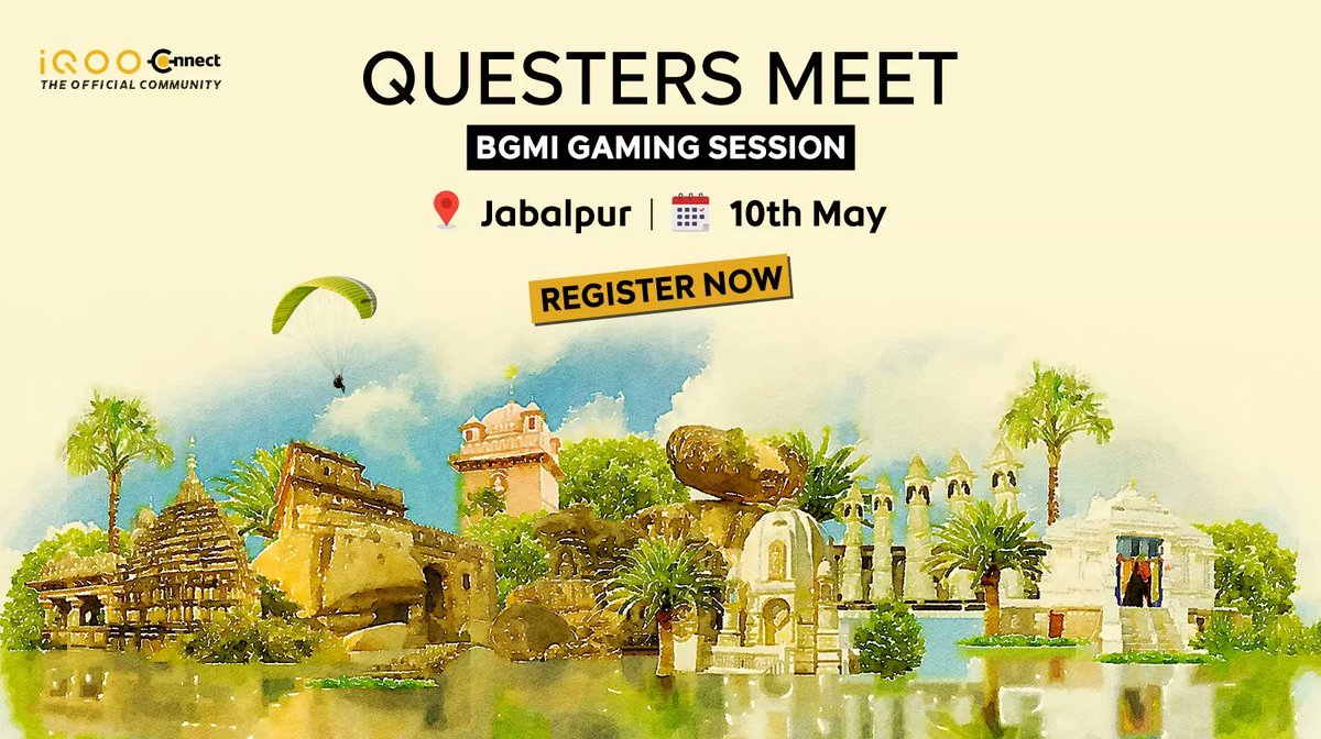 LendeAbhishek's tweet image. 🔥 Jabalpur, it’s your turn to squad up Questers Meet BGMI Gaming Session is happening on 10th May

🎮Calling all gamers from Jabalpur and nearby cities #Chhindwara  #Seoni #Rewa #Satna #Bhopal #Katni &amp;amp; more 

Link : 
community.iqoo.com/in/thread/1515…

#Jabalpur #BGMI  #MadhyaPradesh
