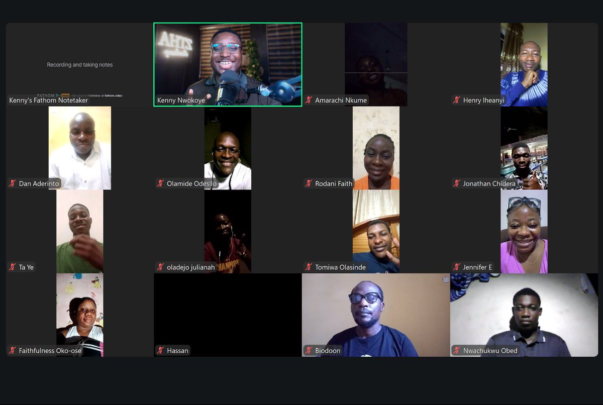 FaithfulnessOse's tweet photo. I’m learning sales and marketing again from scratch! 

Yes, just like a newbie 

Last night was the orientation session 

I’m already pumped up for this 8 weeks journey 

I’m so certain that it’s going to be super worth it.

Thank you @KennyNwokoye for @zthaacademy 😊

Energy 💪 https://t.co/XdvGYSZAR2