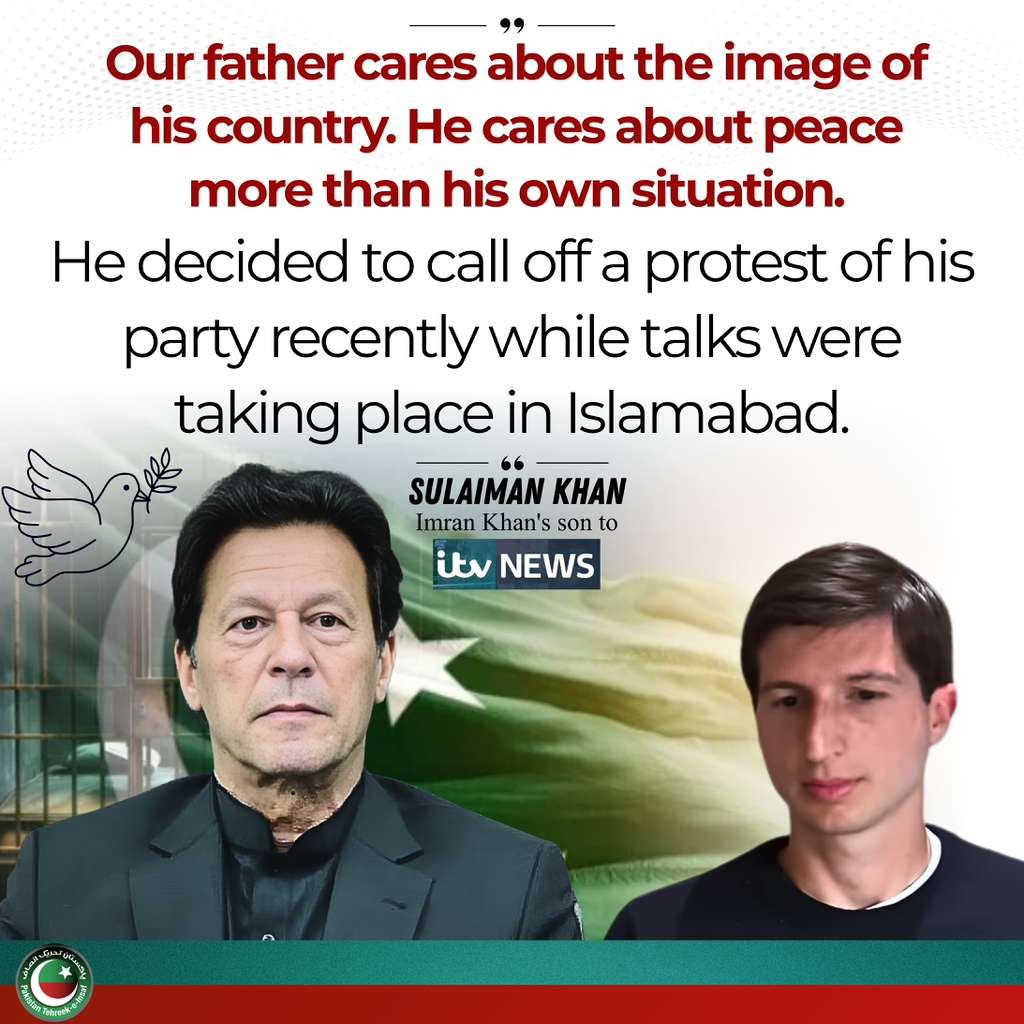 InsafPK's tweet photo. عمران خان کو جیل میں رہ کر بھی ملک کی عزت کی فکر ہے، امن تو ویسے بھی عمران خان کی سب سے پہلی ترجیح رہی ہے-
عمران خان نے 9 اپریل کو راولپنڈی والا اس لئے منسوخ کروایا تاکہ عالمی ڈائیلاگز اچھے طریقے سے ہو سکیں-
لیکن یزید اور اس کے ساتھیوں کو شرم نہیں آتی
#ReleaseAndTreatImranKhan https://t.co/wLqgKJRQ3C