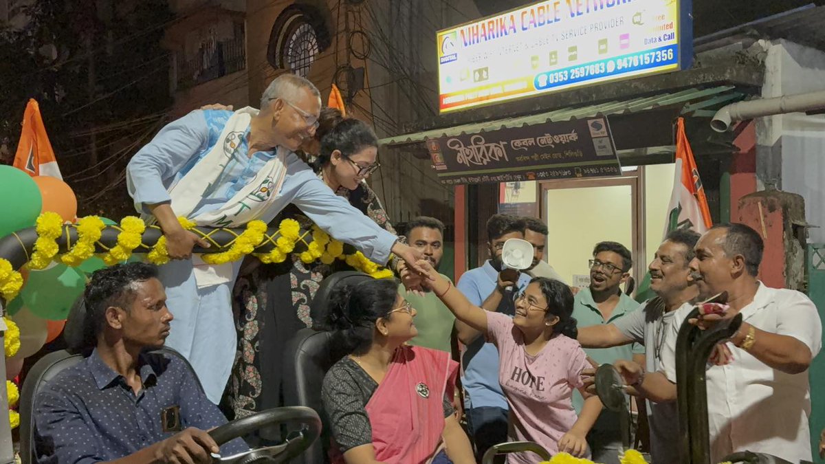 gautamdebaitc's tweet image. Ward 22 witnessed structured engagement ahead of the Assembly elections, centred on understanding local priorities and strengthening civic amenities, infrastructure and overall public welfare.
#Siliguri #Elections #JoyBangla #AbarJitbeBangla