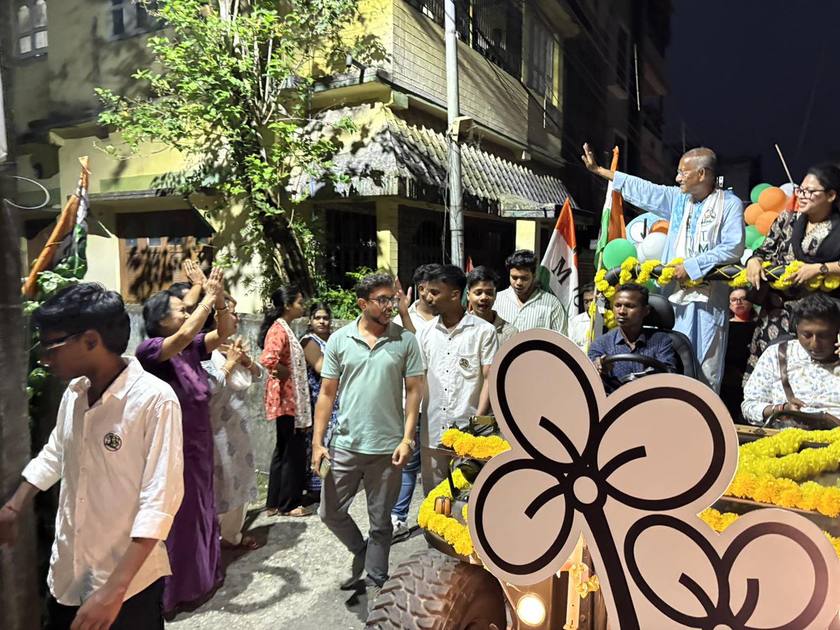 gautamdebaitc's tweet image. Ward 22 witnessed structured engagement ahead of the Assembly elections, centred on understanding local priorities and strengthening civic amenities, infrastructure and overall public welfare.
#Siliguri #Elections #JoyBangla #AbarJitbeBangla