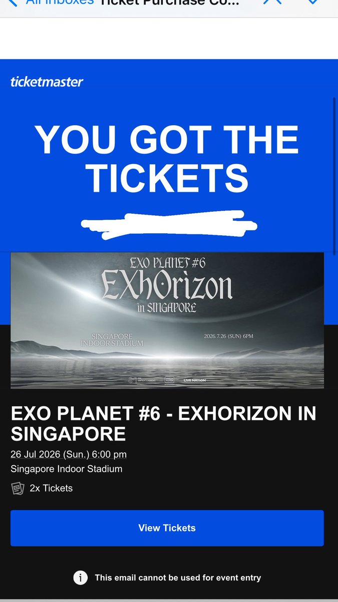 wae_jd's tweet photo. i'm going to see exo again 😭😭😭😭

#EXO #EXhorizon https://t.co/XGD7CNYJ84