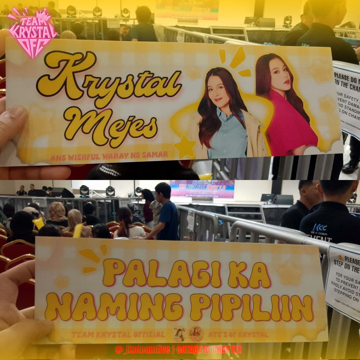 KRYSTAL TEAM LIVE tweet media