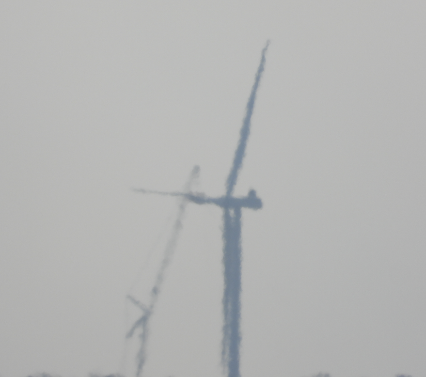 HamishCumming's tweet photo. No wonder Dundonnell wind farm is losing money. Two losts of bearing replacements on most turbines, pitch controller replacements, a couple of $4M narcells replaced and now blades going off and on for some reason. Its only 7 years old and runs at 23% CF.. 🍋
Photo taken 14km away https://t.co/s0sxpsT8Jm