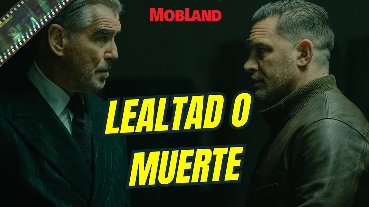 LProfunda32's tweet photo. Tierra de mafiosos es el regreso al Londres más sucio y estilizado. Tom Hardy brilla como un "arreglador" letal en una guerra de clanes donde Helen Mirren y Pierce Brosnan devoran cada escena. Un thriller seco que huele a pólvora y traición familiar. 🎬🥃 #TierraDeMafiosos #TomHardy #serieschutter 
https://t.co/AjOfIAXnYk
