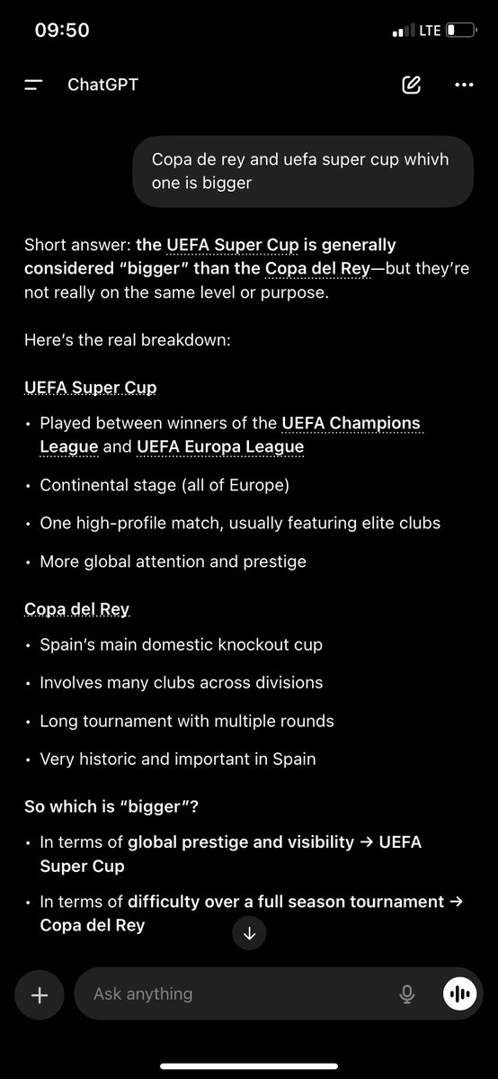 GODfathertradee's tweet image. To all barca fans mbappee has more European trophies in 2 seaon than Barca in 11 years 

And dont even bring up laliga becuz from 2015 to date you only won 5 and Real Madrid 4 
From 2015 0ucl and Real Madrid 5 ucl  let that sink in 
Total trophies since 2015 Barca- 17 
Madrid-16.